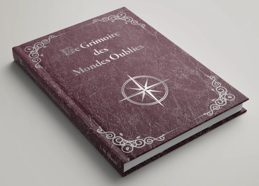 mise en page grimoire des mondes oubliés